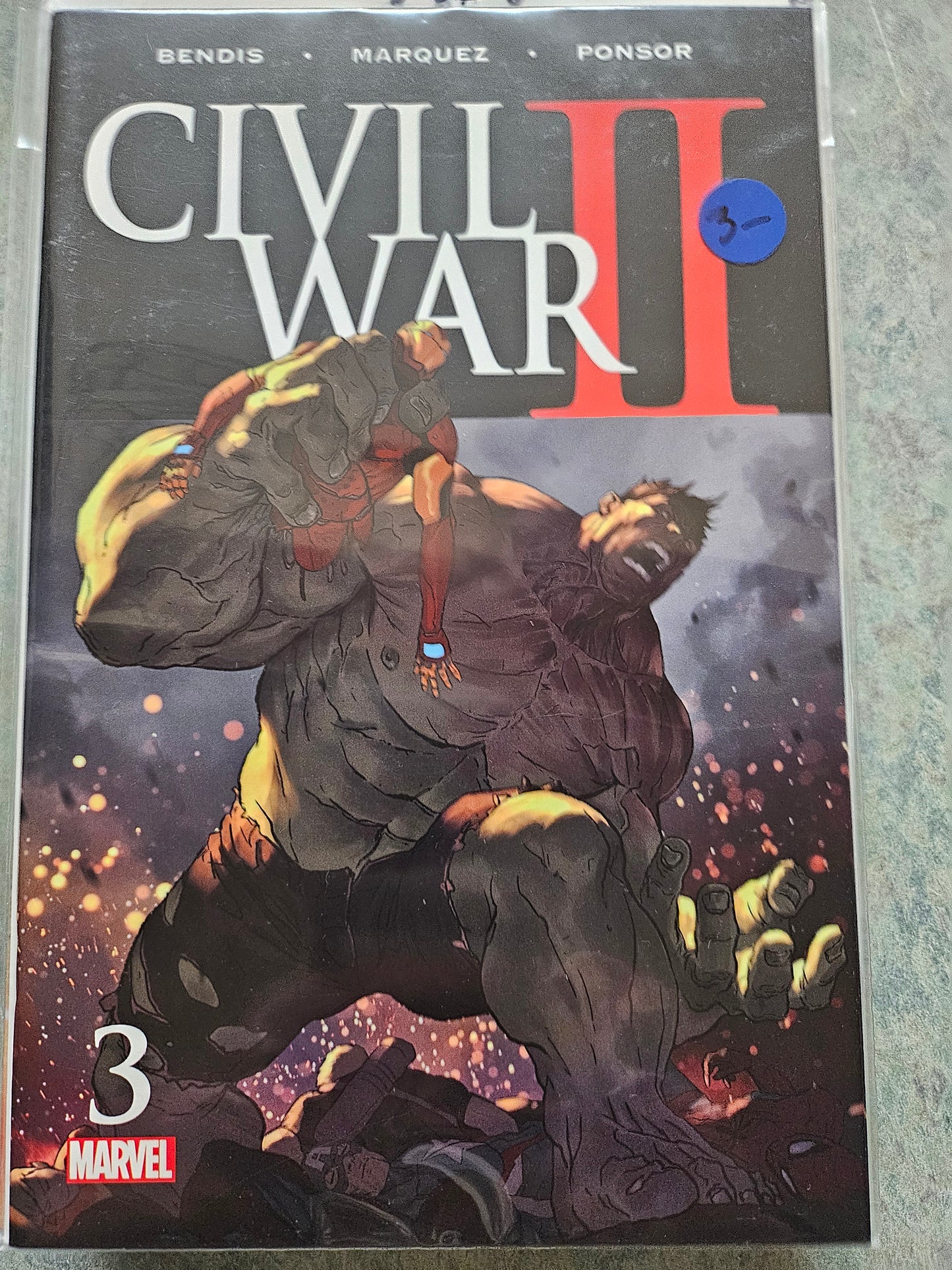122.101 – Civil War II - #3 -2016