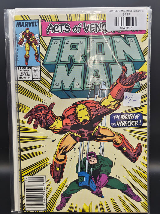 #251n Iron Man (1968 1st Series)