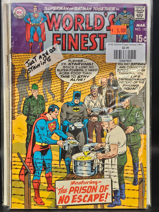 #192 World's Finest Comics (1941)