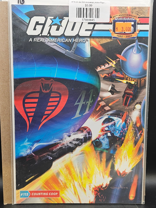 #115 GI Joe 25th Anniversary Action Figure Comic (2007)