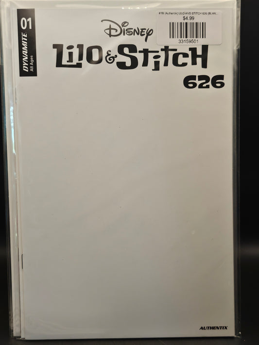 #1B (Authentix) LILO AND STITCH 626 (BLANK AUTHENTIX VAR)