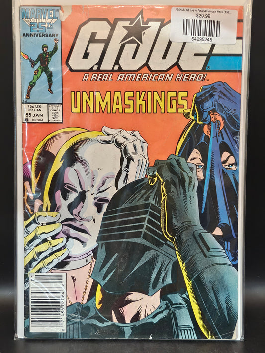 #55nMJ GI Joe A Real American Hero (1982 Marvel)