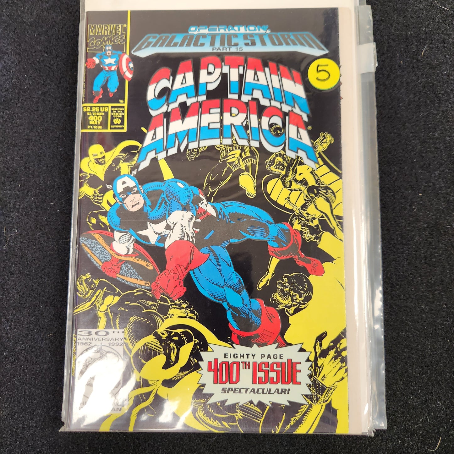 Captain America – Marvel – 1968–1996 – Volume 1 – Ongoing Series – #400