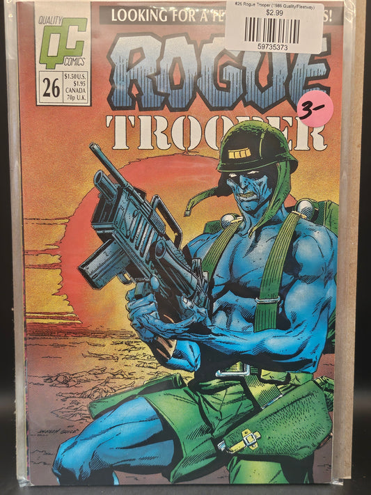 #26 Rogue Trooper (1986 Quality/Fleetway)