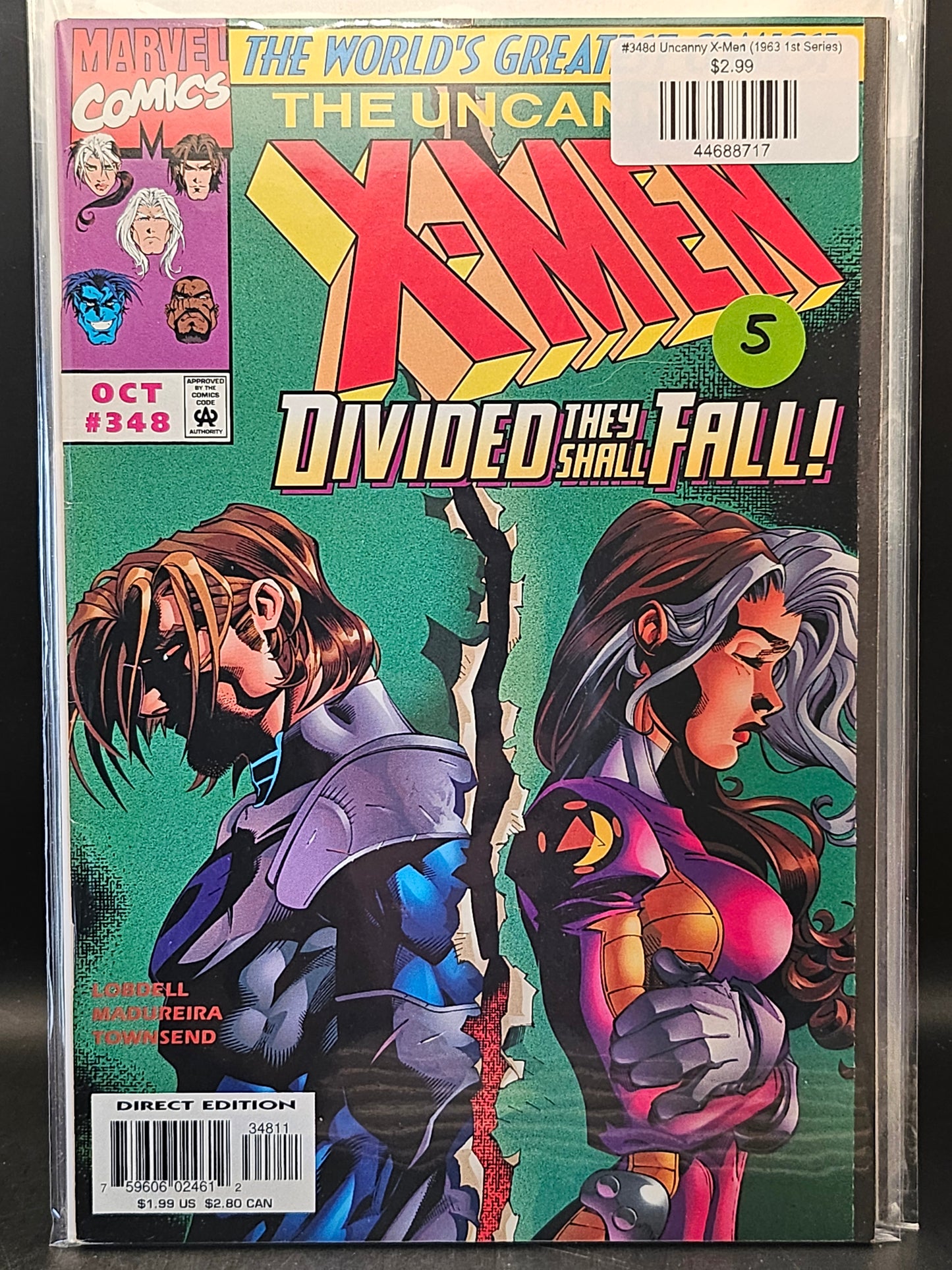 #348d Uncanny X-Men (1963 1st Series)