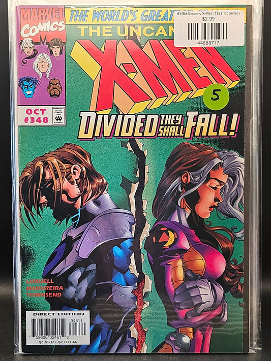 #348d Uncanny X-Men (1963 1st Series)