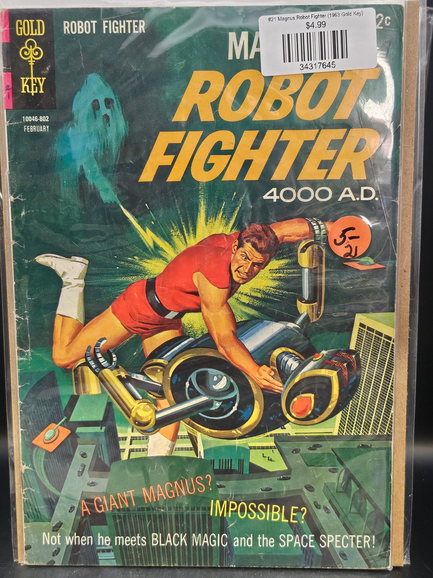 #21 Magnus Robot Fighter (1963 Gold Key)