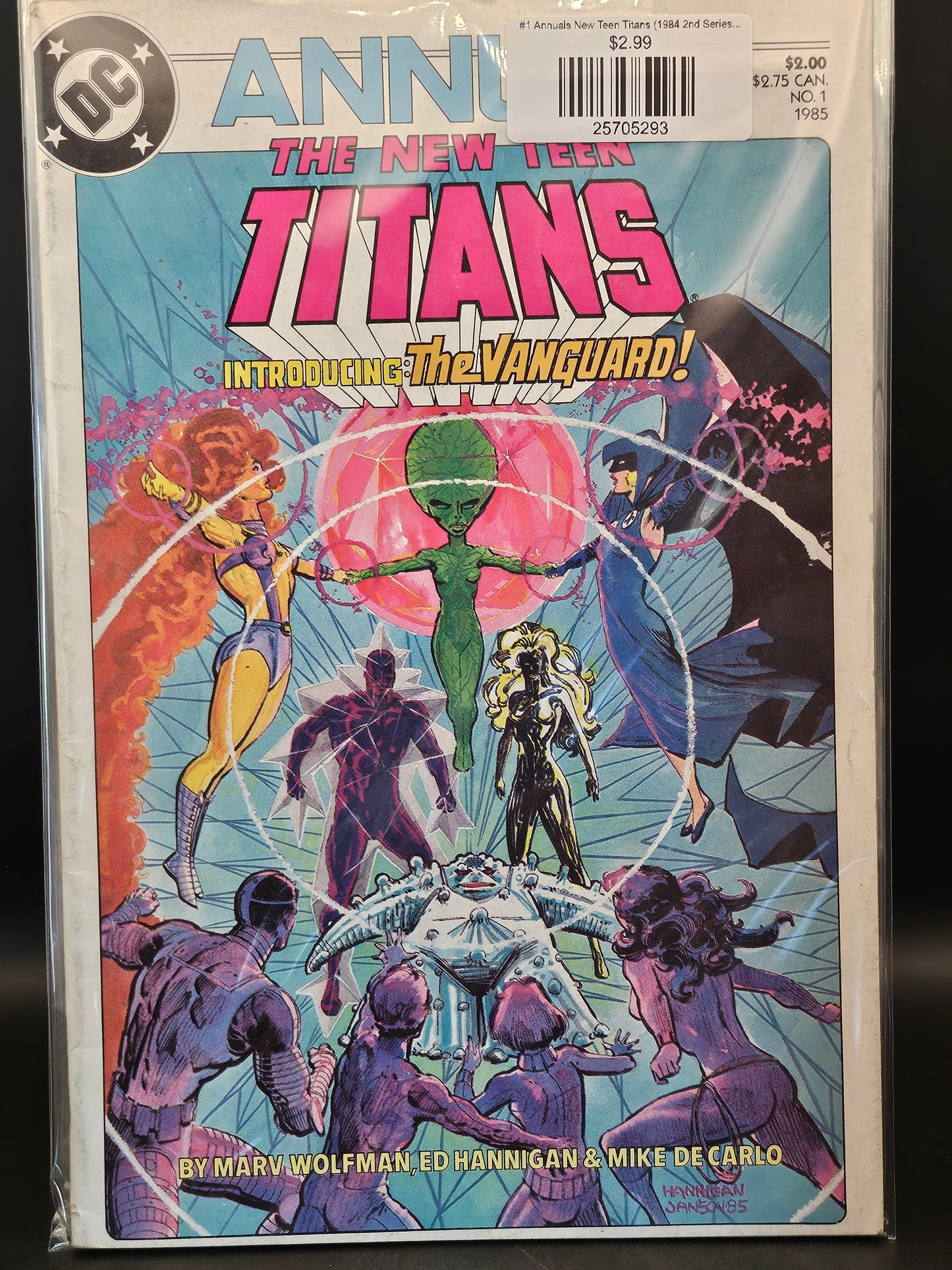 #1 Annuals New Teen Titans (1984 2nd Series) New Titans