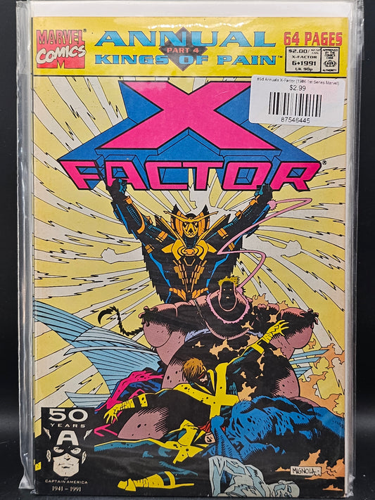 #6d Annuals X-Factor (1986 1st Series Marvel)