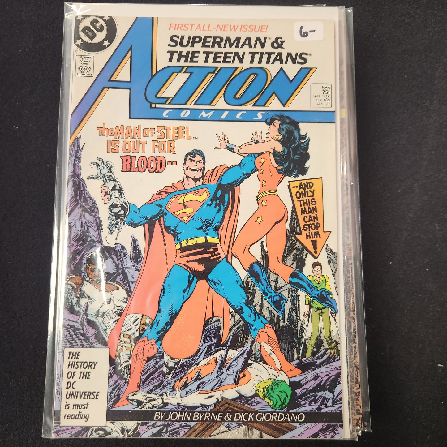 Action Comics #584 - Squaring the Circle (DC 1987)