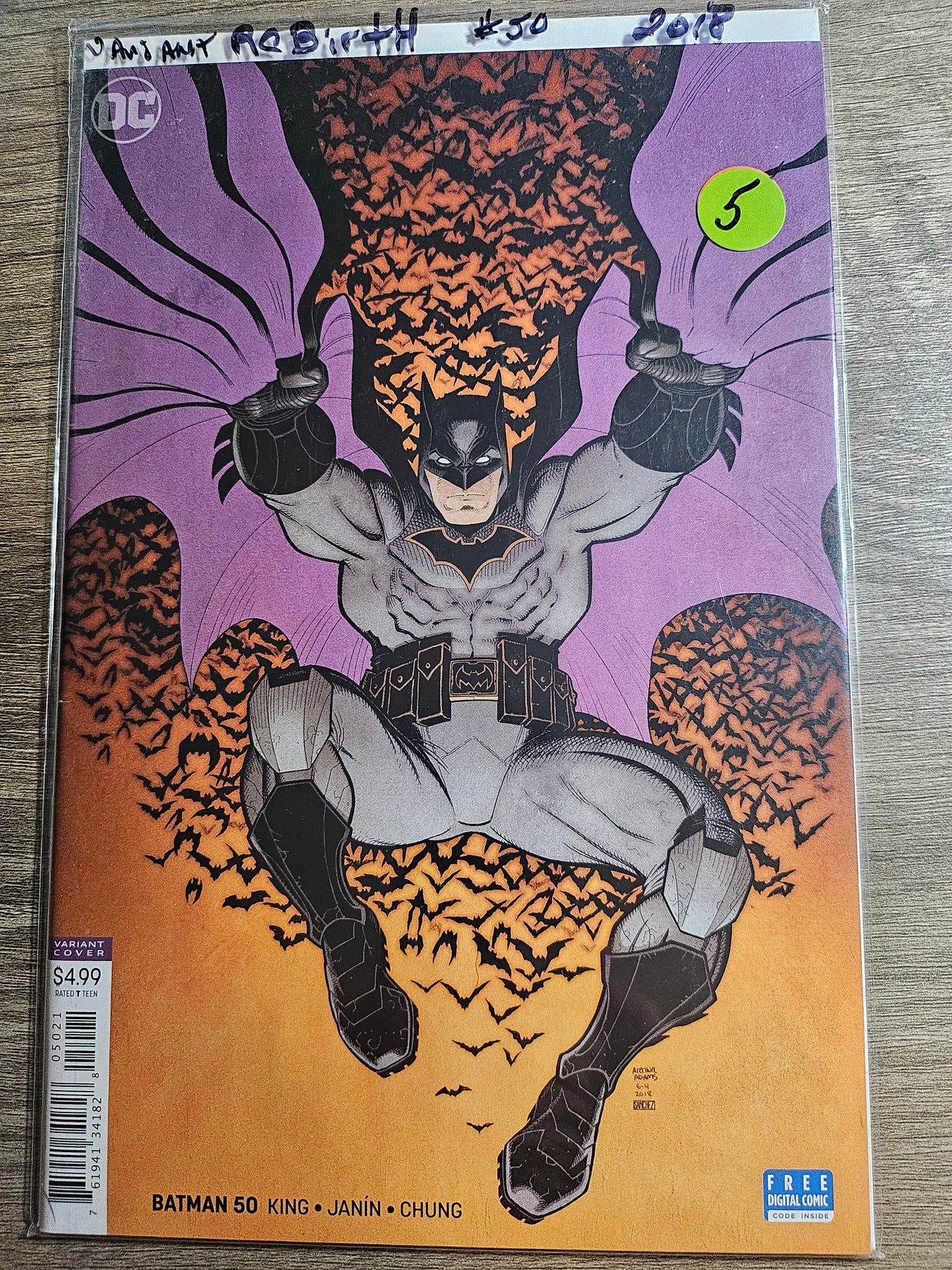 100.114 – #50 – variant – Batman 2018–present 1–present