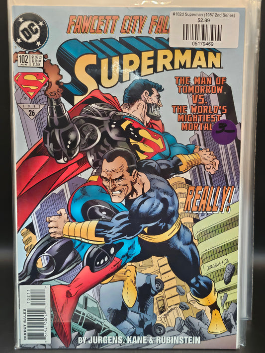 #102d Superman (1987 2nd Series)