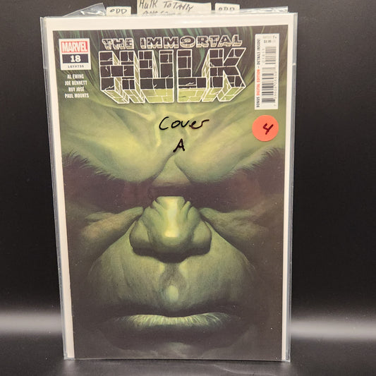 #18A Immortal Hulk (2018 Marvel)