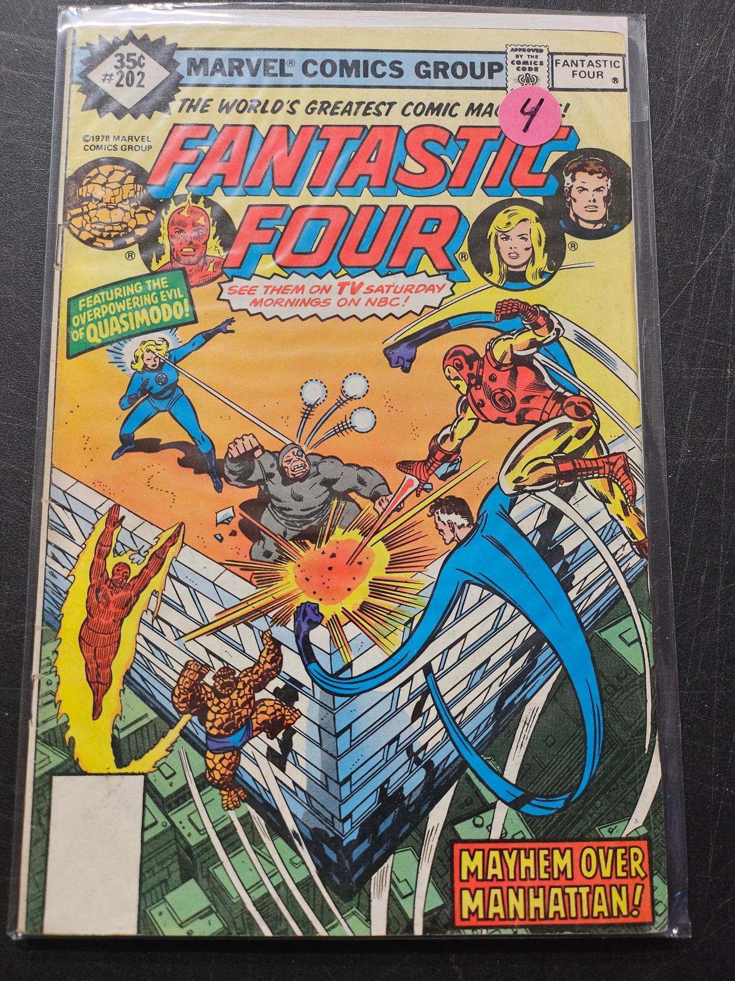 100.119 Fantastic Four – #202 – v1 (1961–1995)