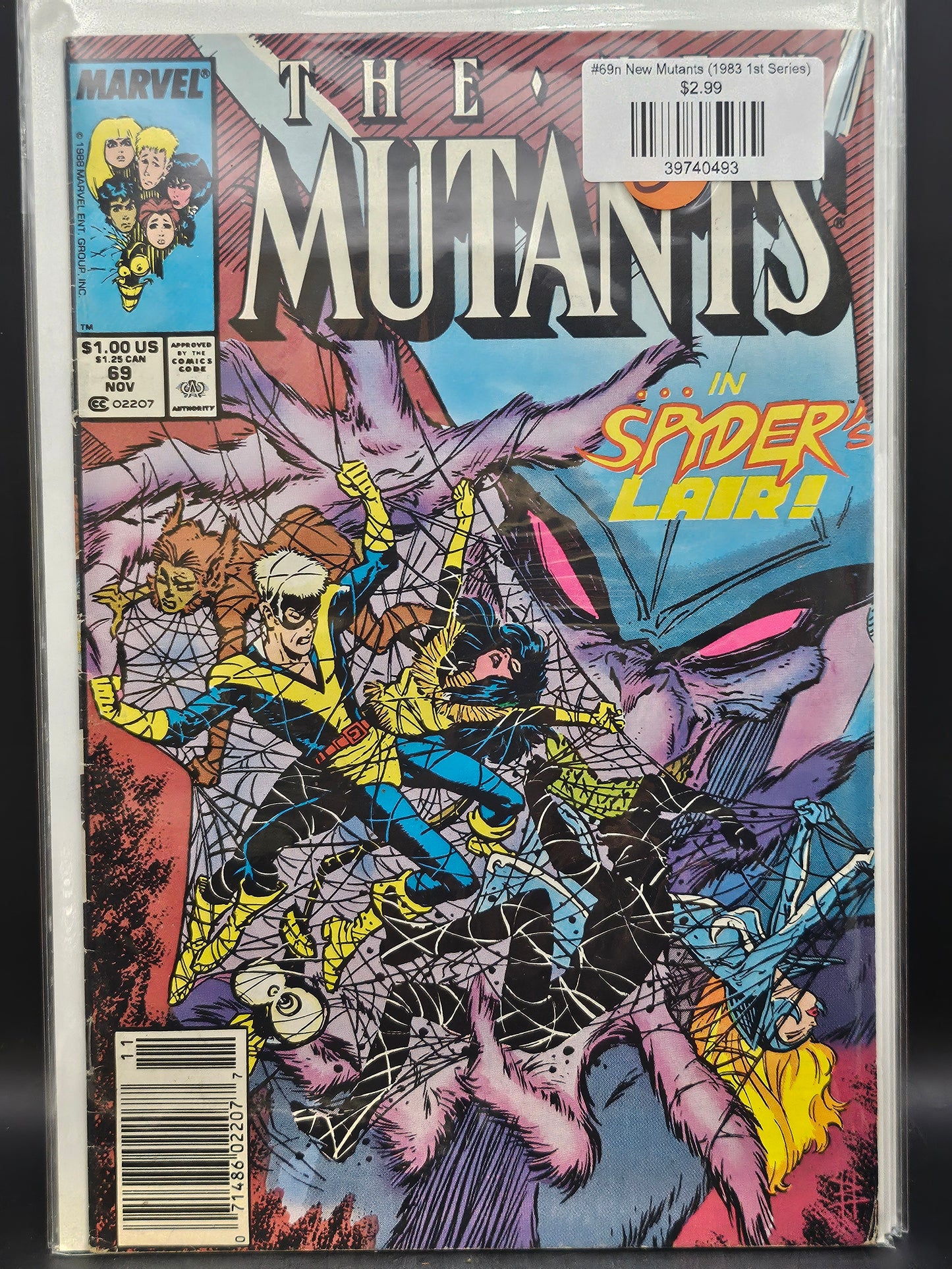 #69n New Mutants (1983 1st Series)