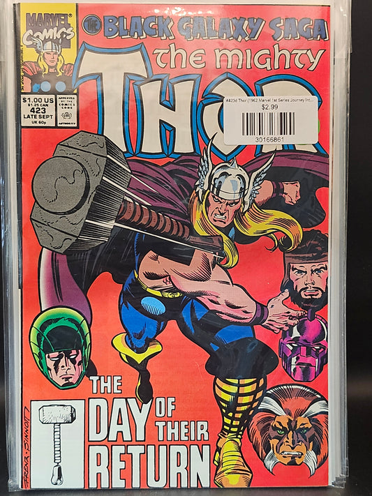 #423d Thor (1962 Marvel 1st Series Journey Into Mystery)