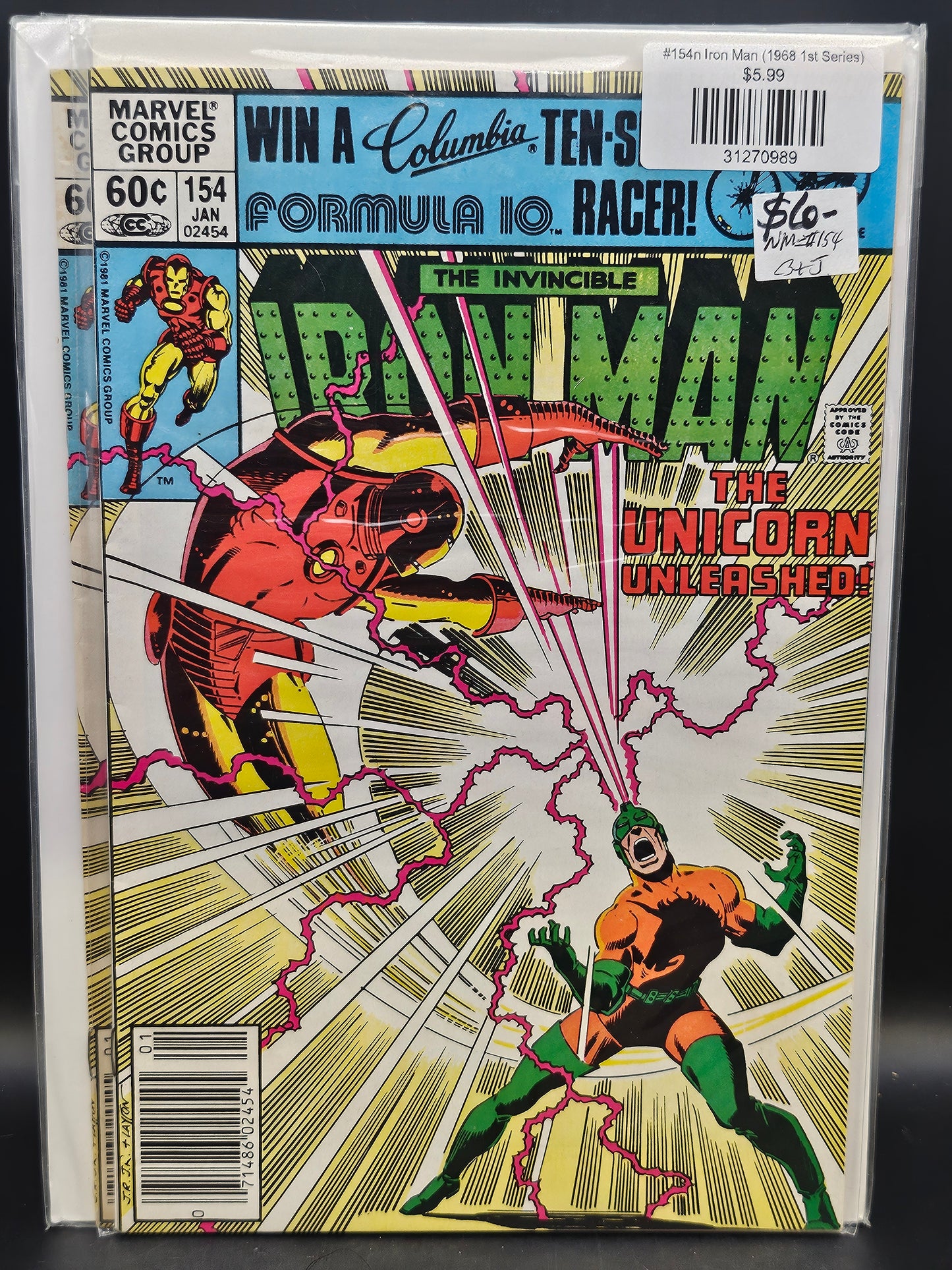 #154n Iron Man (1968 1st Series)