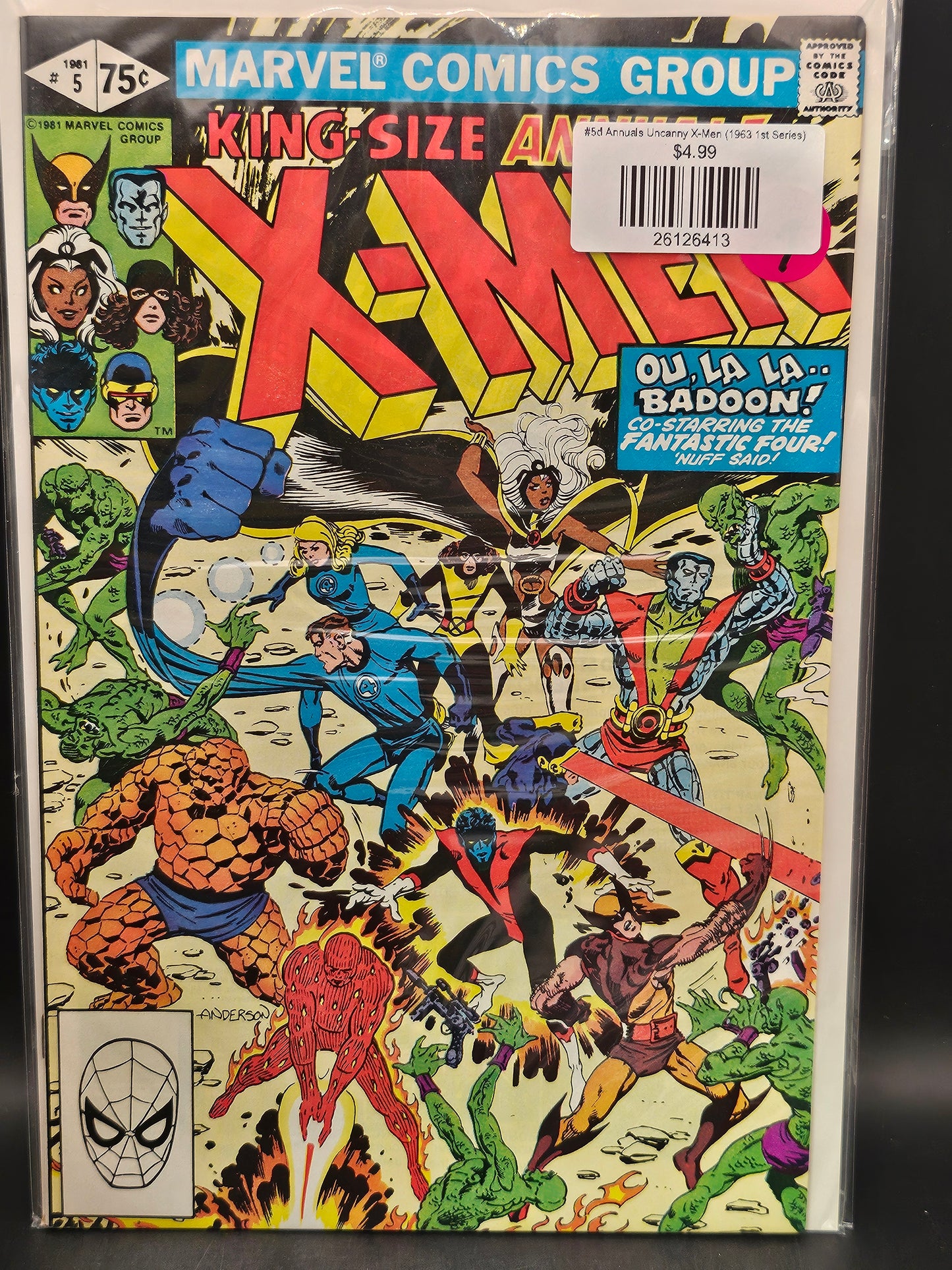 #5d Annuals Uncanny X-Men (1963 1st Series)