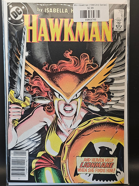 #6n Hawkman (1986 2nd Series)