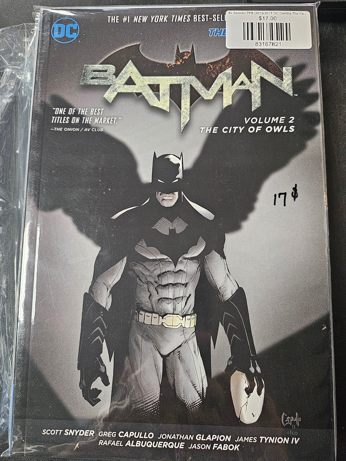 #2 Batman TPB (2013-2017 DC Comics The New 52)