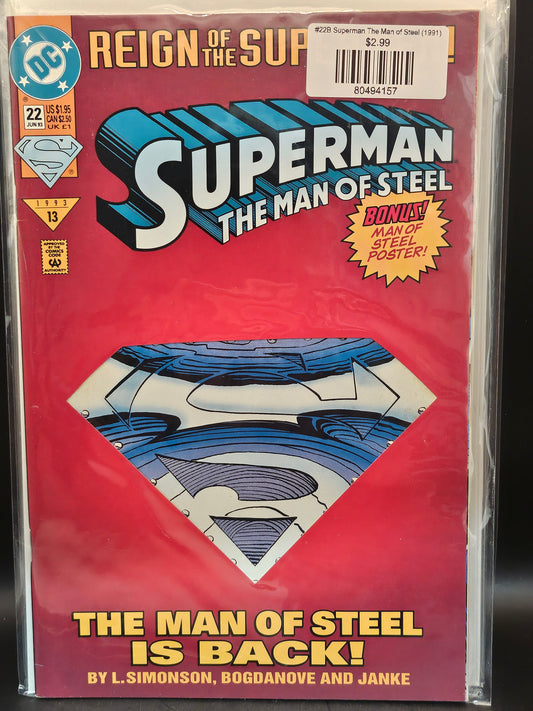 #22B Superman The Man of Steel (1991)