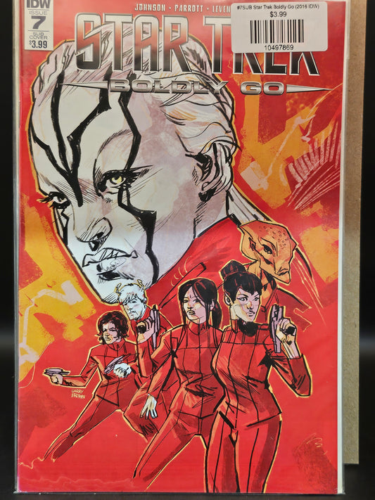 #7SUB Star Trek Boldly Go (2016 IDW)
