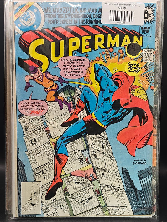 #335 Whitman Superman (1939 1st Series)
