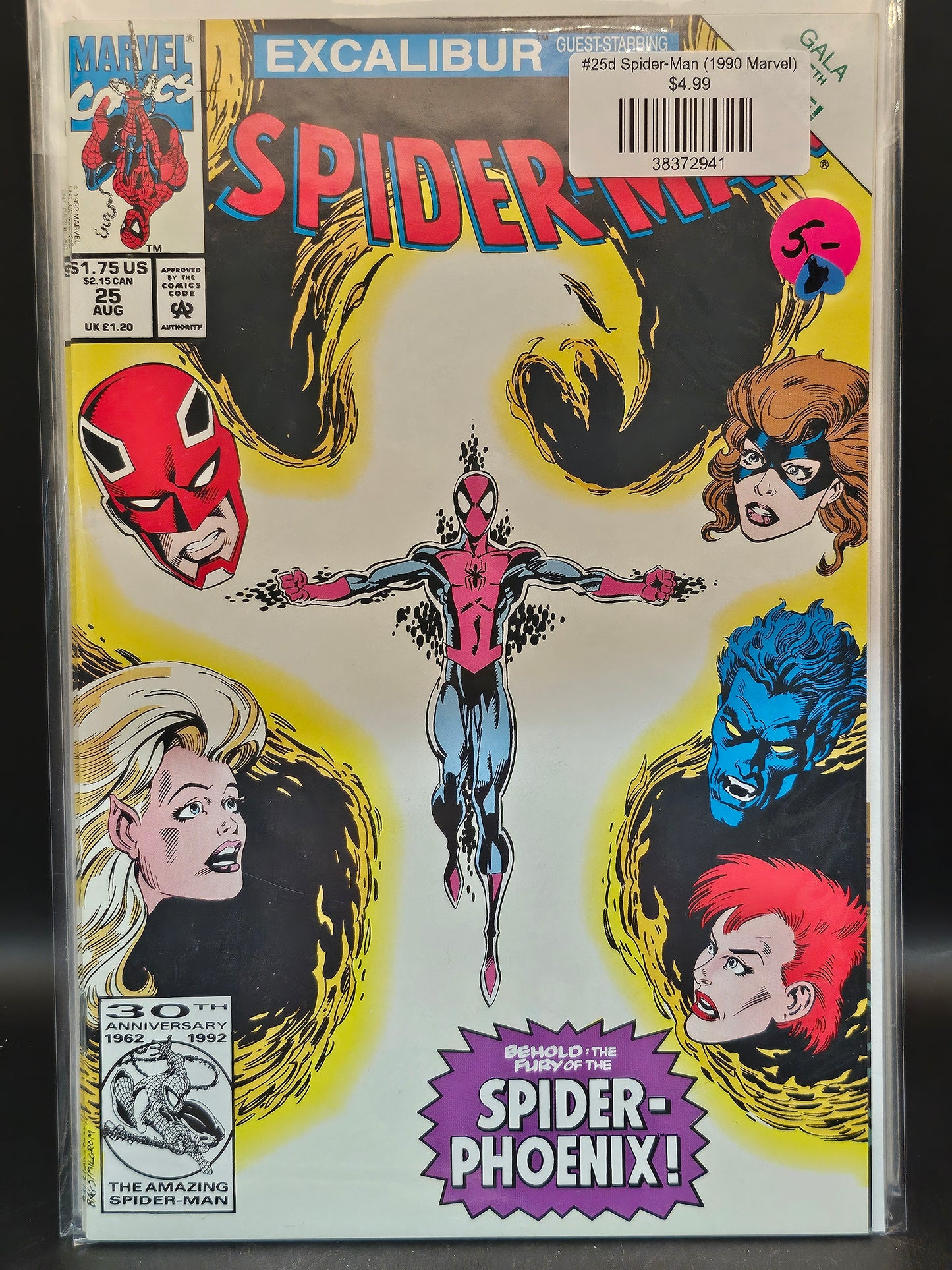 #25d Spider-Man (1990 Marvel)