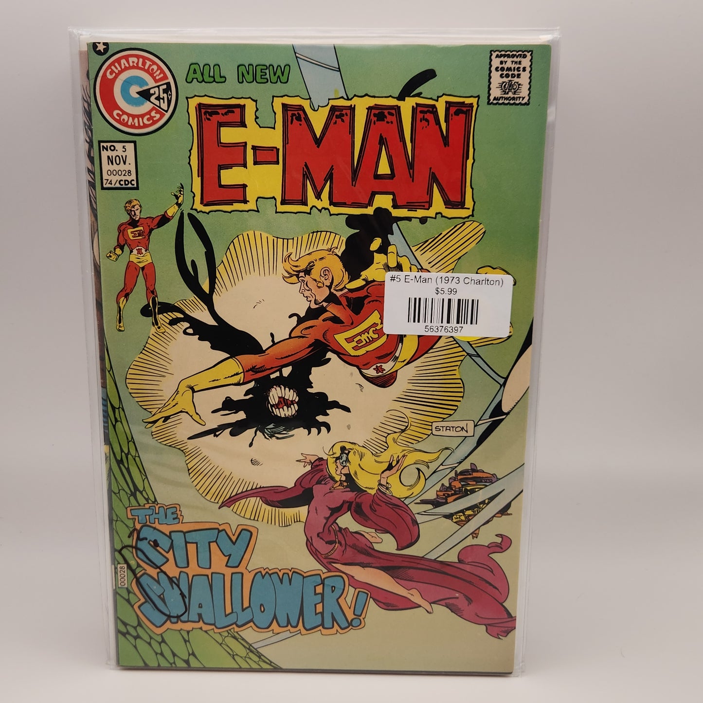 #5 E-Man (1973 Charlton)