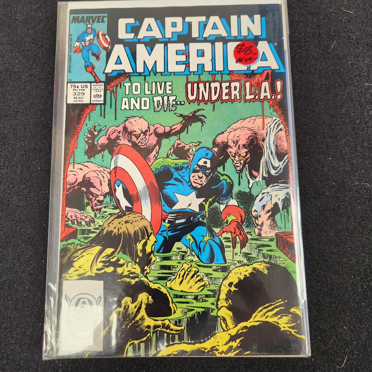 Captain America – Marvel – 1968–1996 – Volume 1 – Ongoing Series – #329