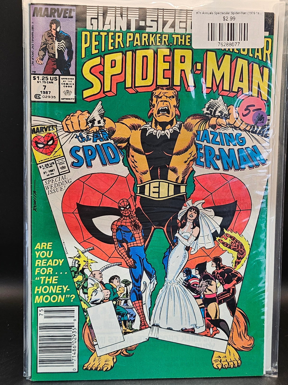 #7n Annuals Spectacular Spider-Man (1976 1st Series)