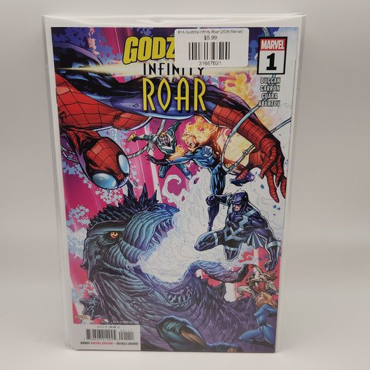 #1A Godzilla Infinity Roar (2026 Marvel)