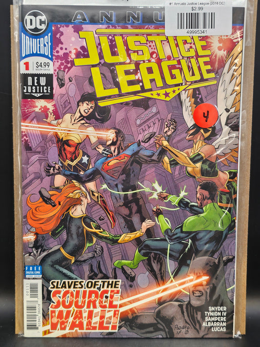 #1 Annuals Justice League (2018 DC)