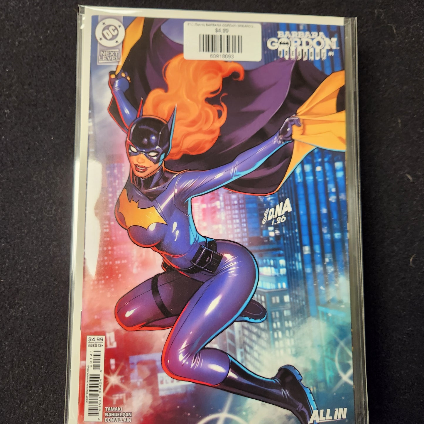 #1C (David) BARBARA GORDON BREAKOUT (DAVID NAKAYAMA CARD STOCK VAR)
