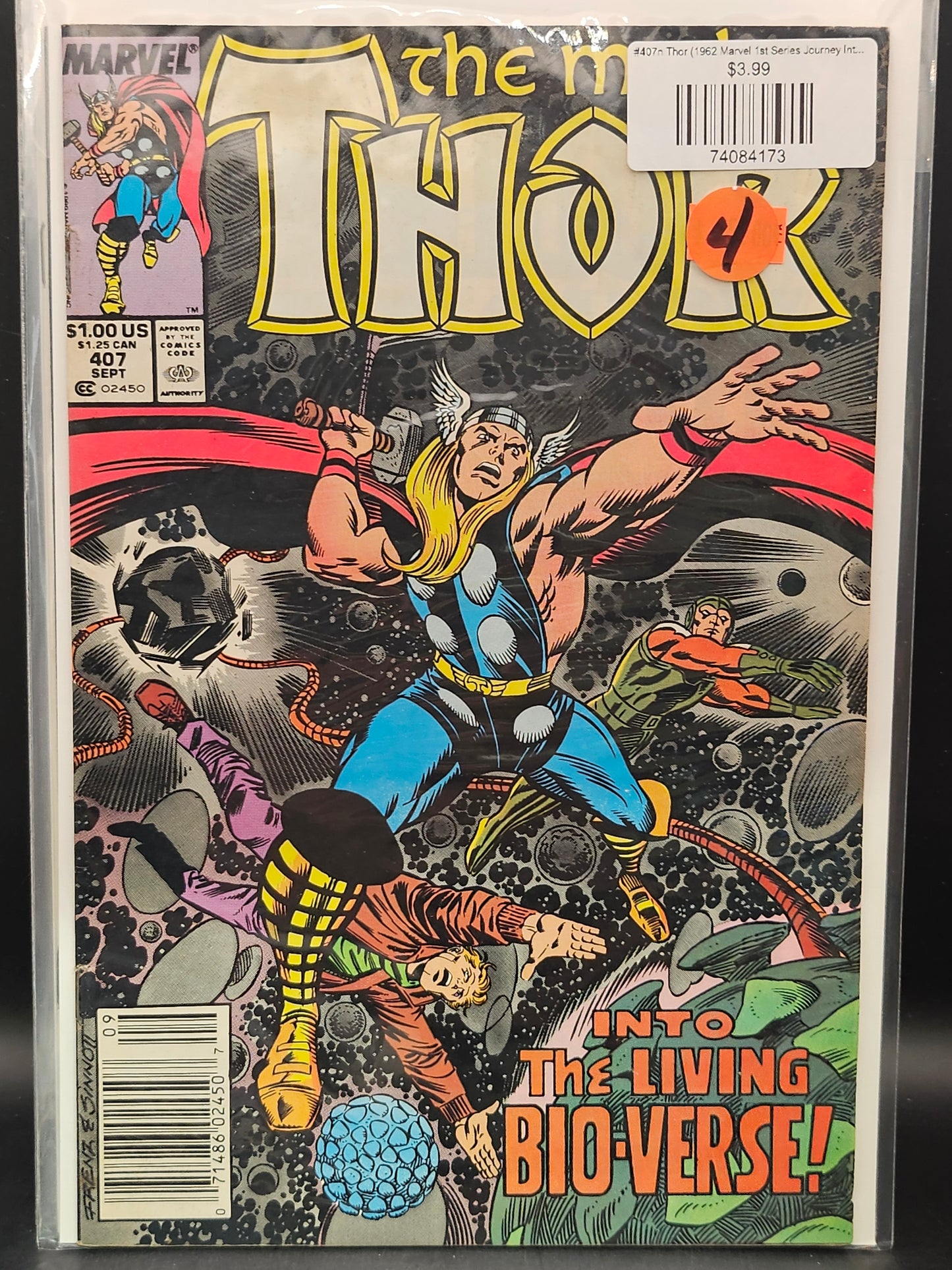 #407n Thor (1962 Marvel 1st Series Journey Into Mystery)