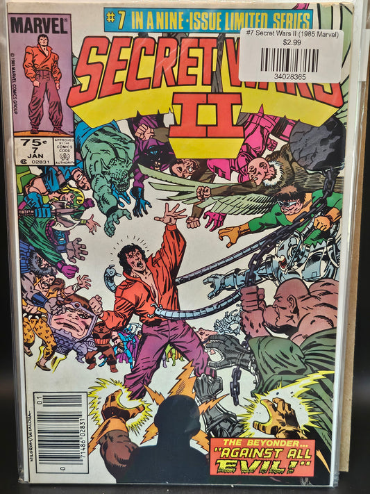 #7 Secret Wars II (1985 Marvel)