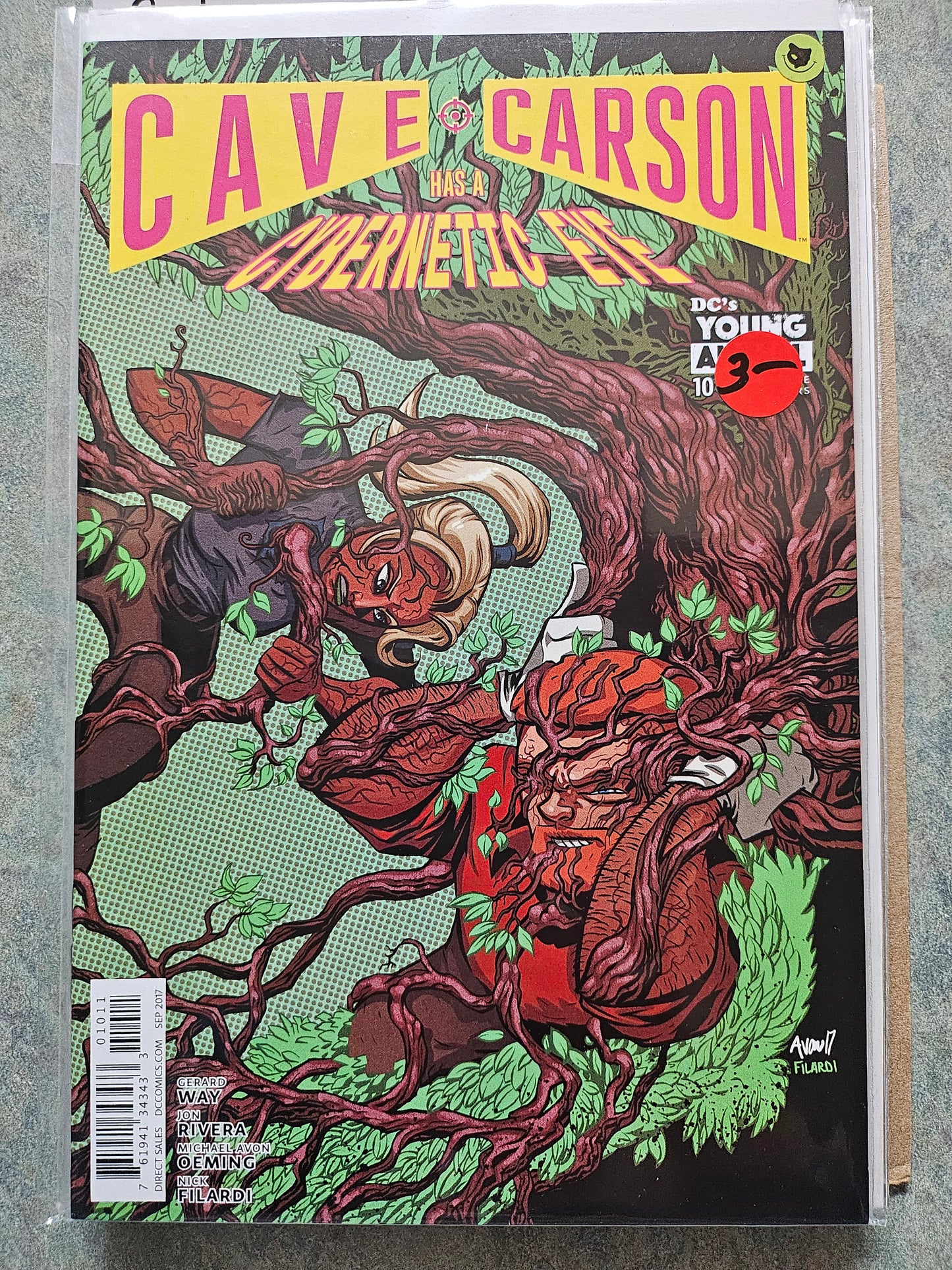 102.108 – Cave Carson - #10 -2016-18