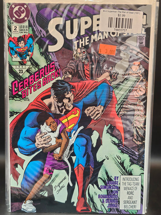 #2d Superman The Man of Steel (1991)
