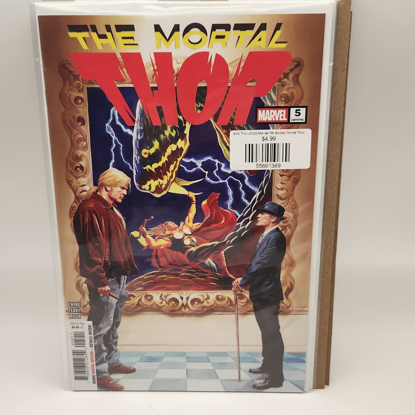#5A Thor (2025 Marvel 7th Series) Mortal Thor