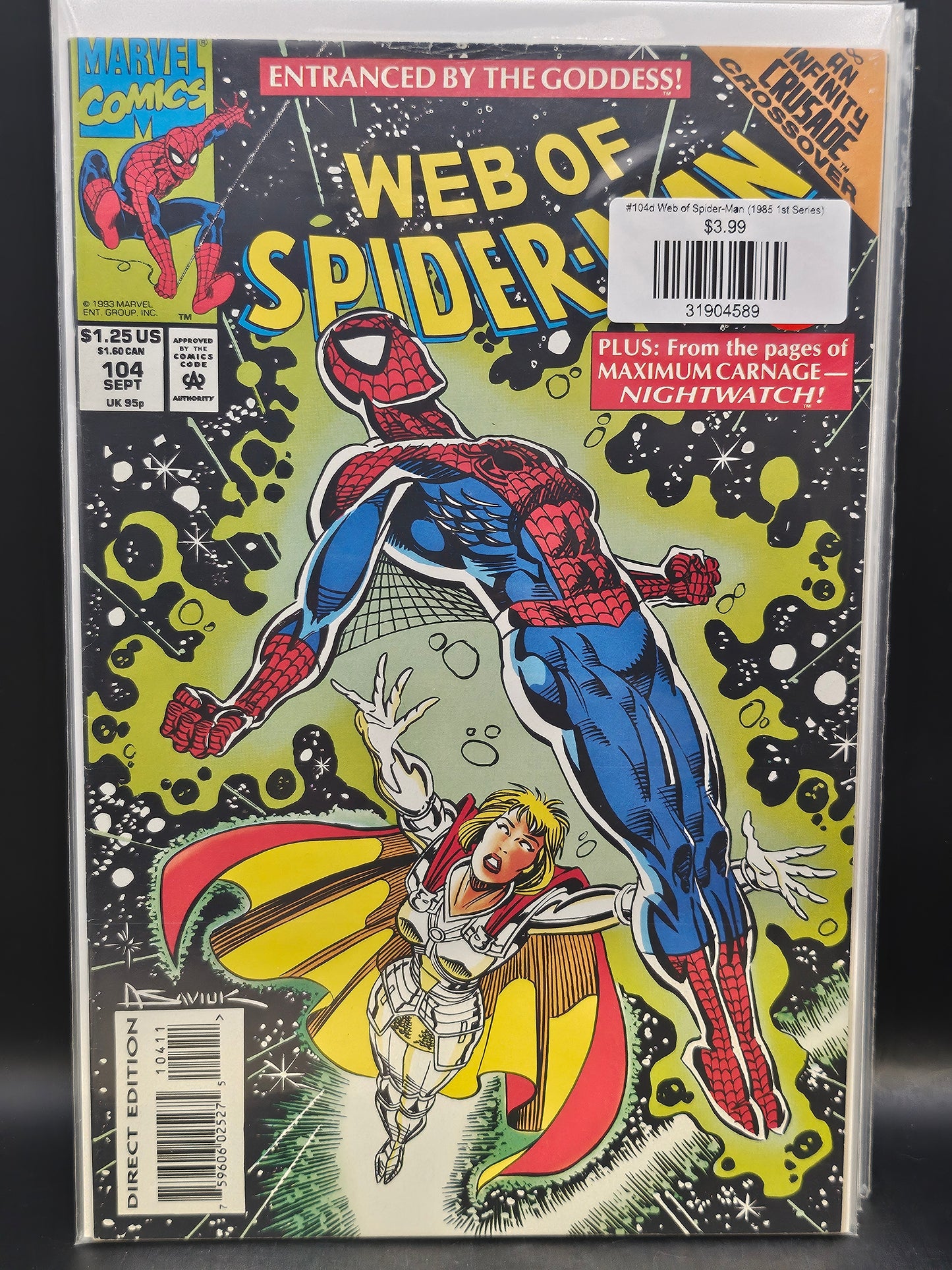 #104d Web of Spider-Man (1985 1st Series)