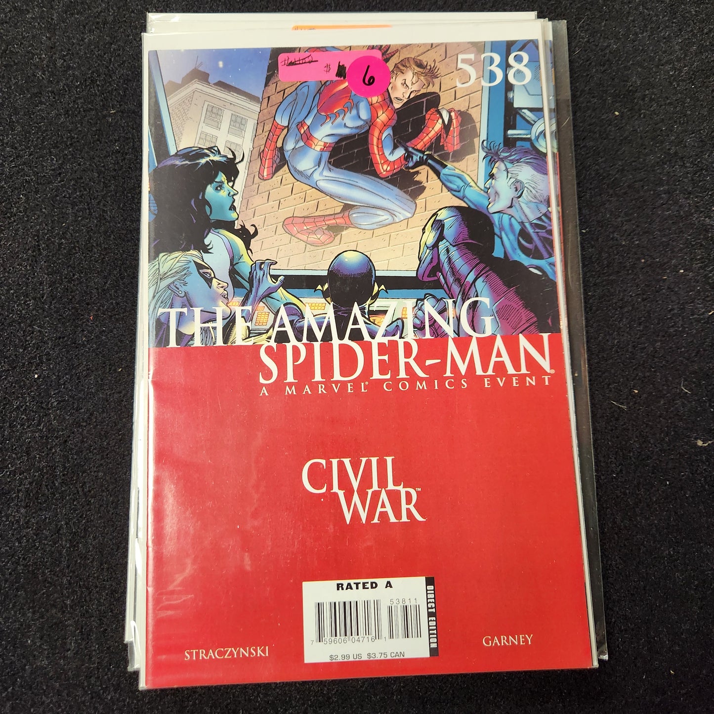 Amazing Spiderman V2 1999–2013 #538