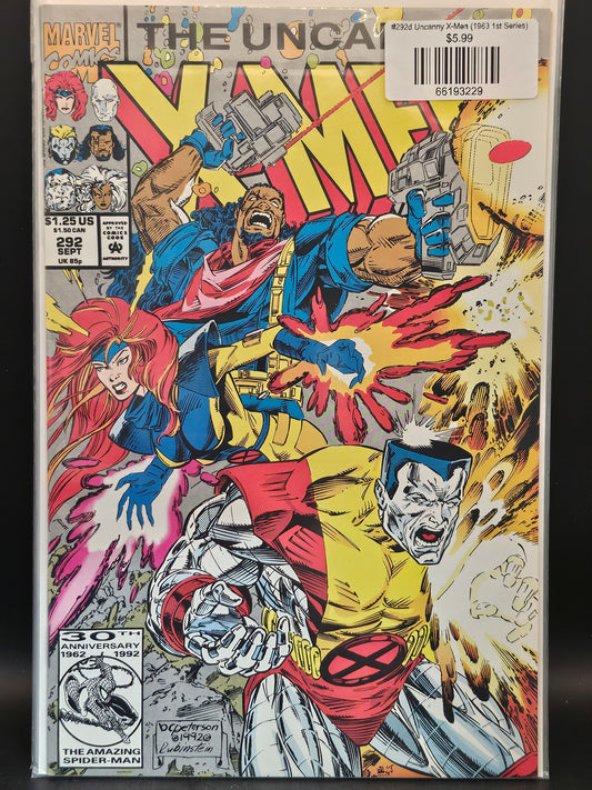 #292d Uncanny X-Men (1963 1st Series)