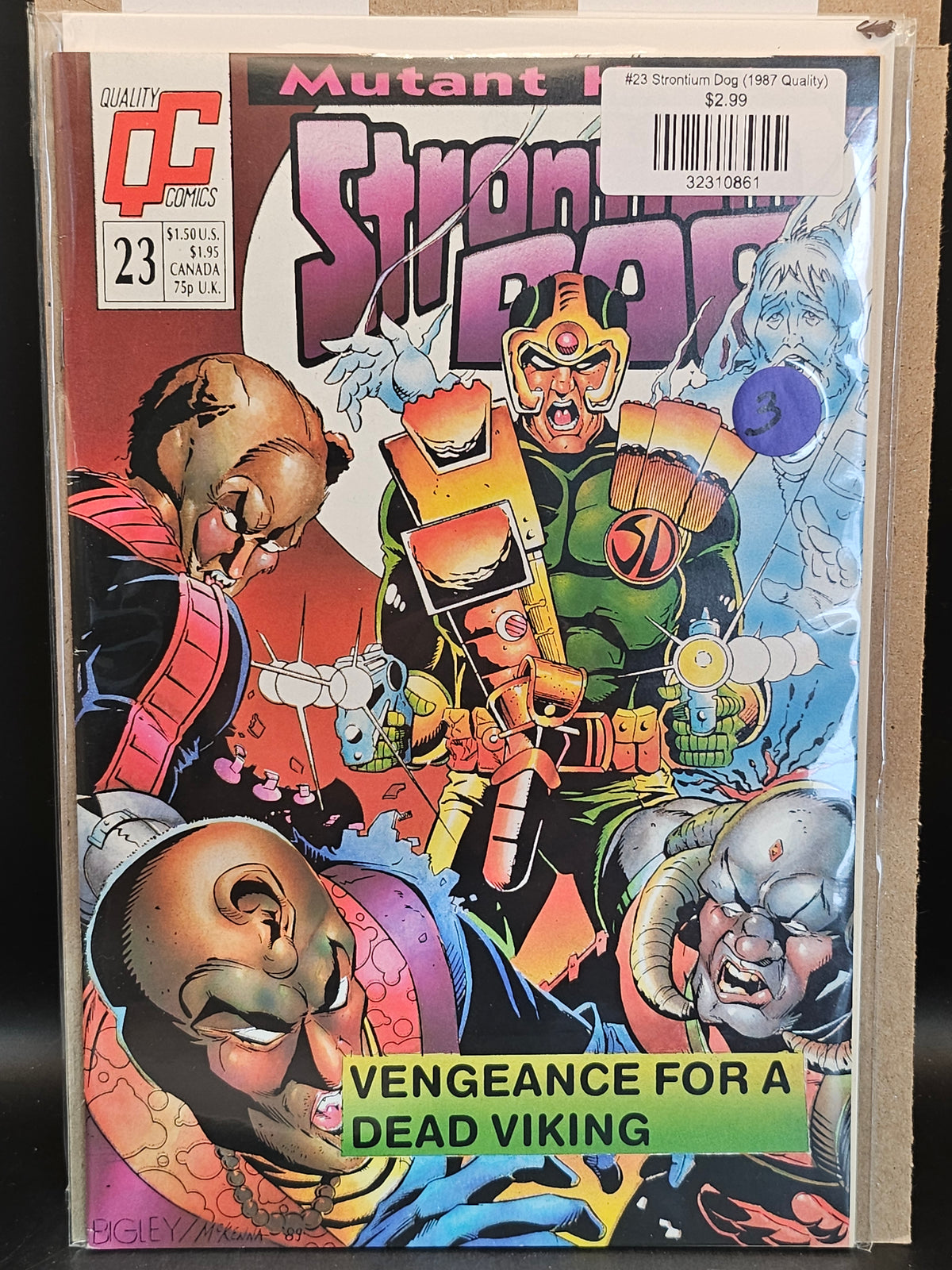 #23 Strontium Dog (1987 Quality)