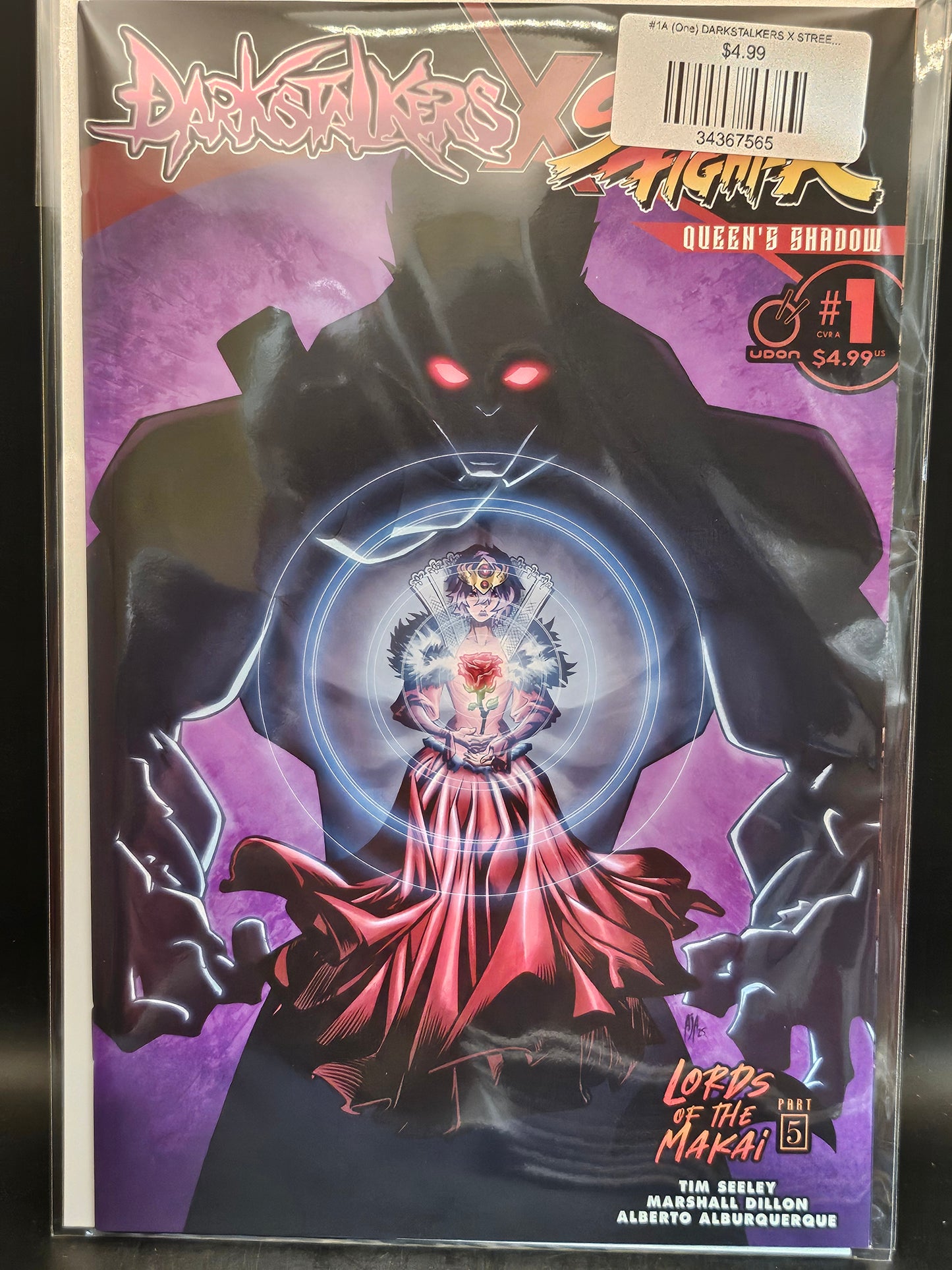 #1A (One) DARKSTALKERS X STREET FIGHTER QUEENS SHADOW (ONE SHOT ALBERTO ALBURQUERQUE)