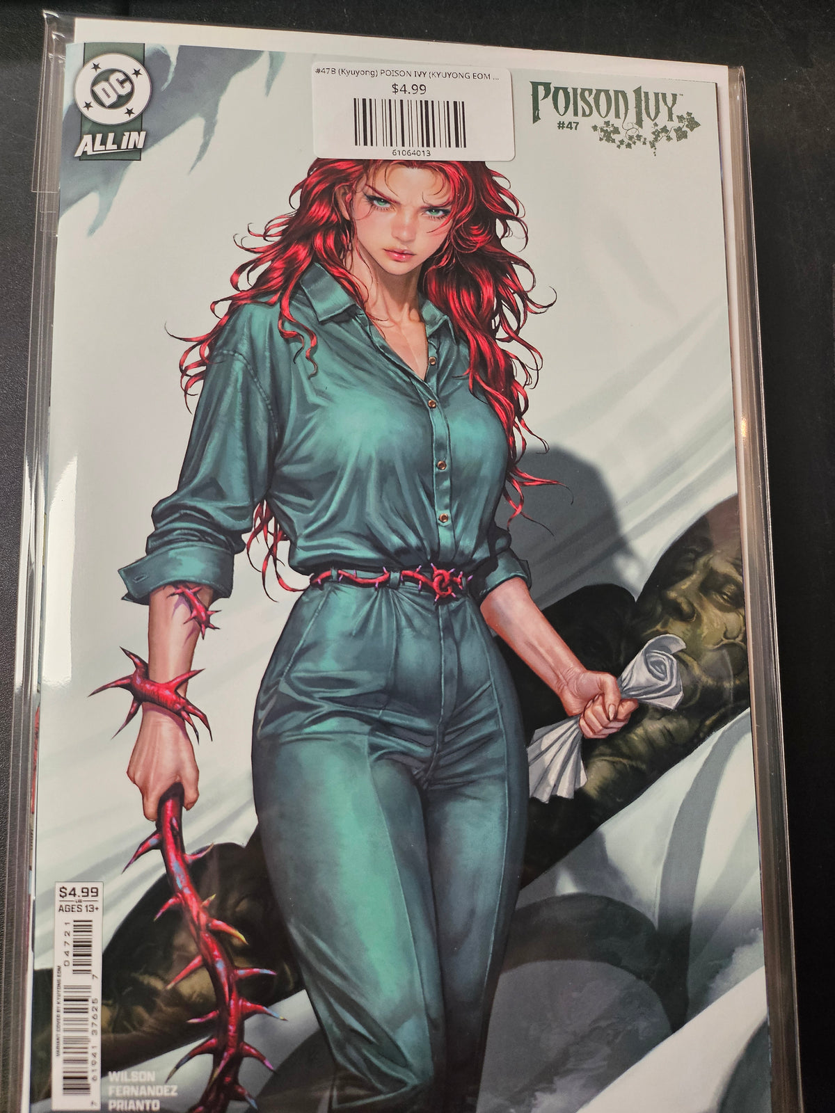 #47B (Kyuyong) POISON IVY (KYUYONG EOM CARD STOCK VAR BATMAN BAD SEEDS)