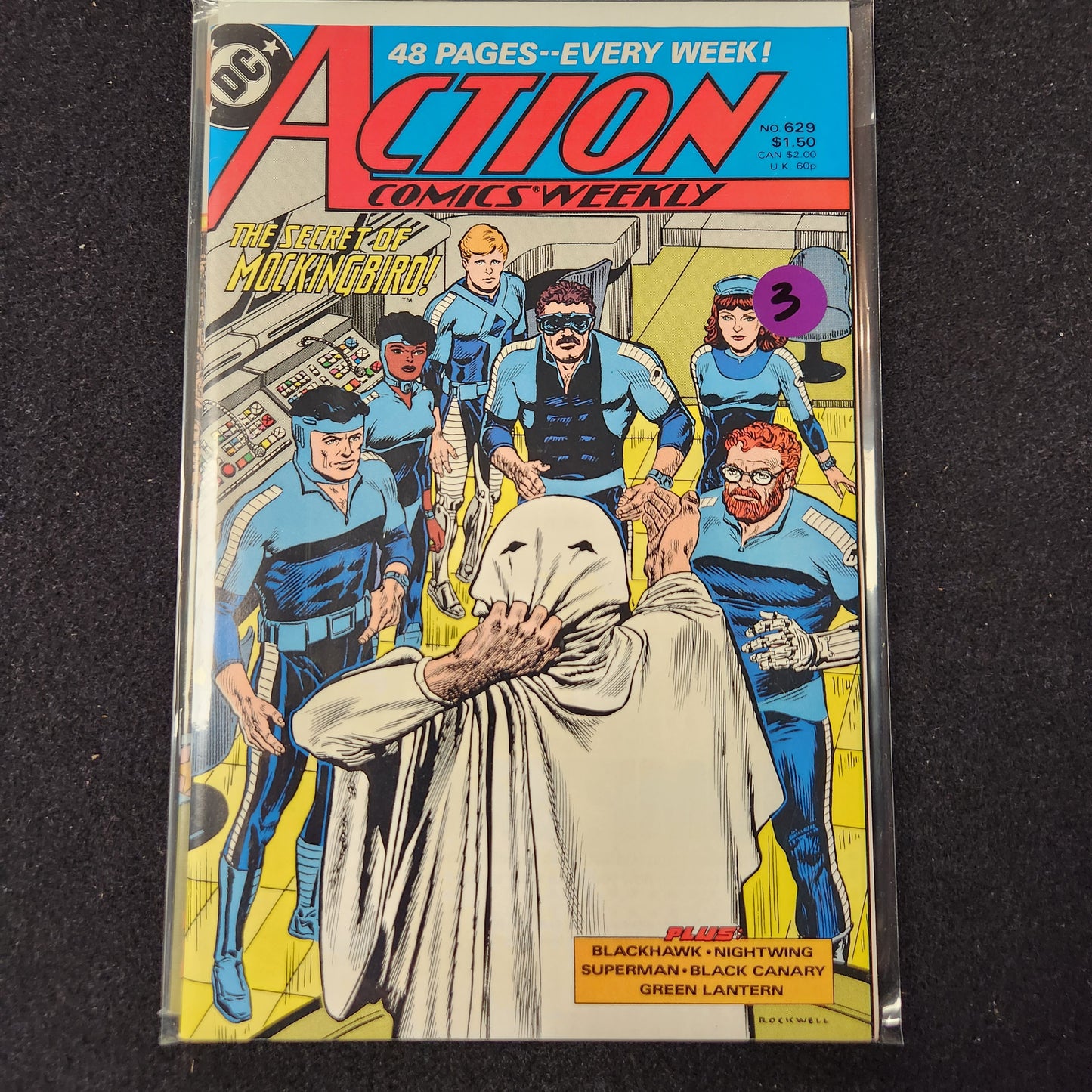 Action Comics #629 - The Secret of Mockingbird (DC 1988)