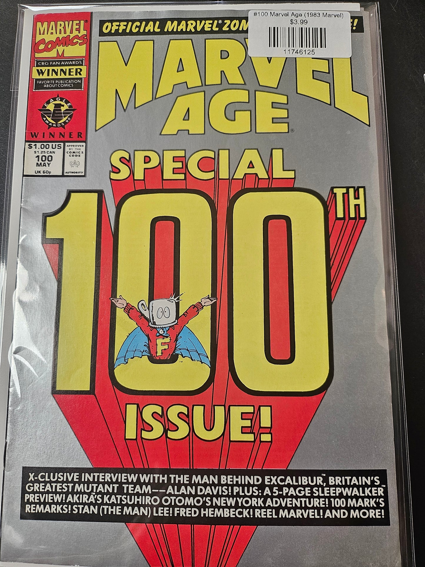 #100 Marvel Age (1983 Marvel)