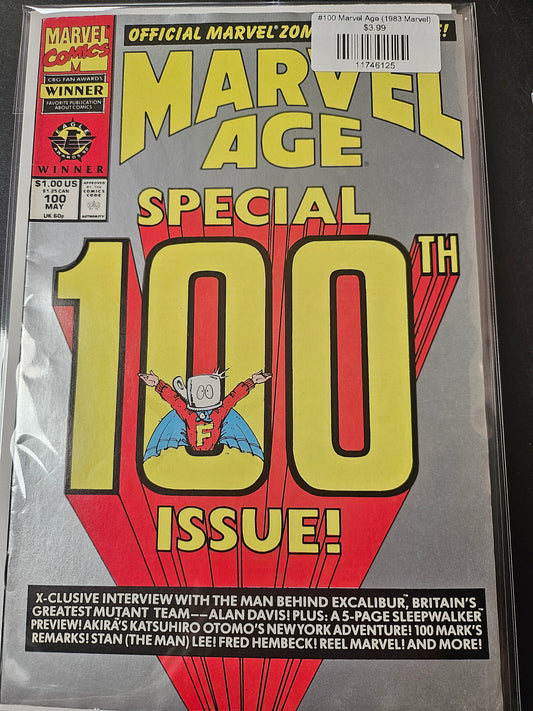 #100 Marvel Age (1983 Marvel)