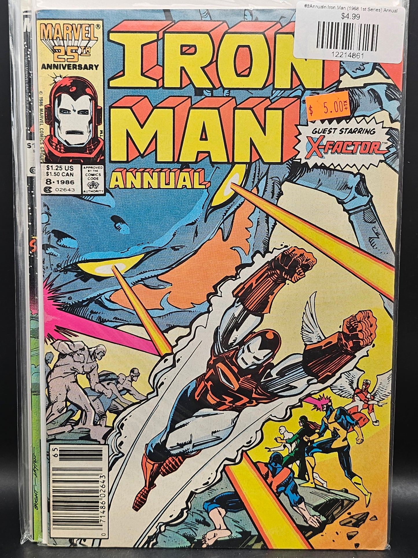 #8Annualn Iron Man (1968 1st Series) Annual