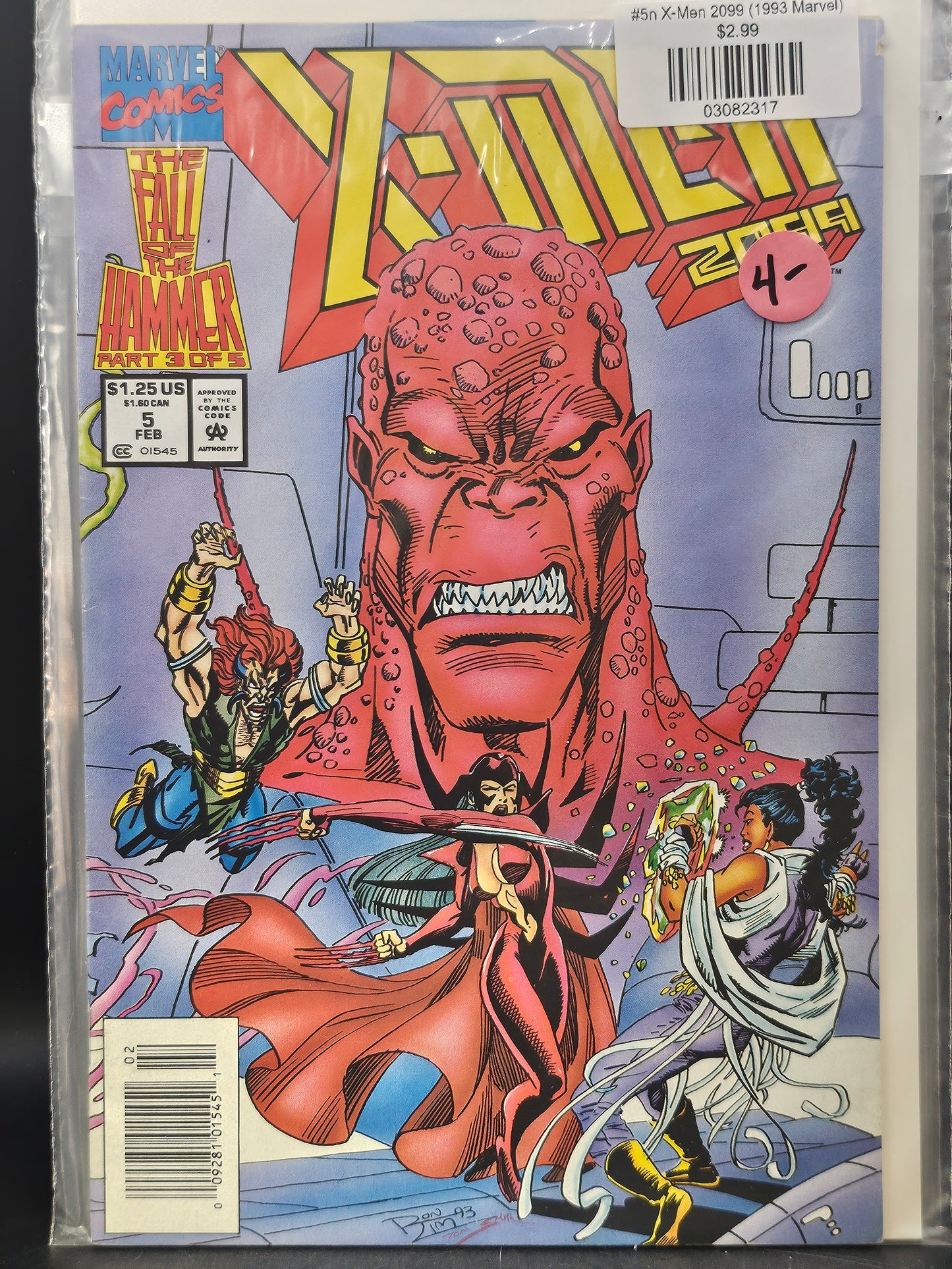 #5n X-Men 2099 (1993 Marvel)